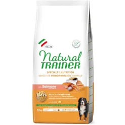 Natural Trainer Sensitive No Gluten Medium/Maxi Mature med laks
