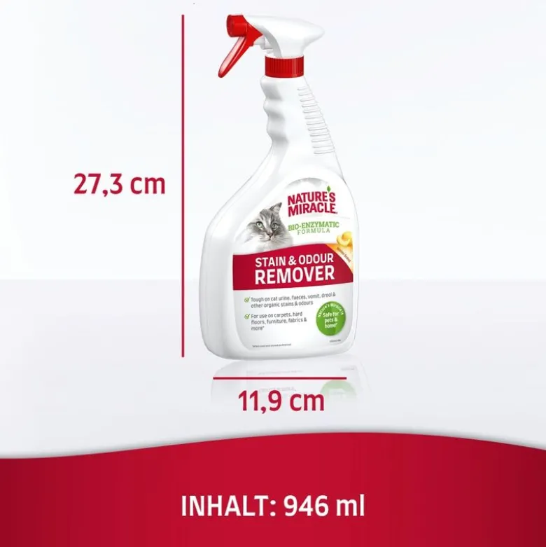 Nature's Miracle Plet- og lugtfjerner til katte