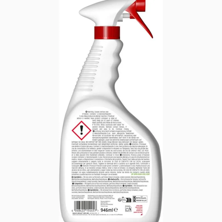 Nature's Miracle Plet- og lugtfjerner til katte