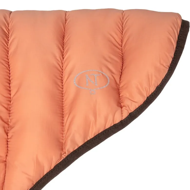 Nomad Tales Bloom hundefrakke puffer, orange/beige