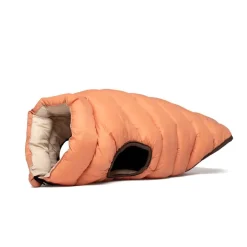Nomad Tales Bloom hundefrakke puffer, orange/beige
