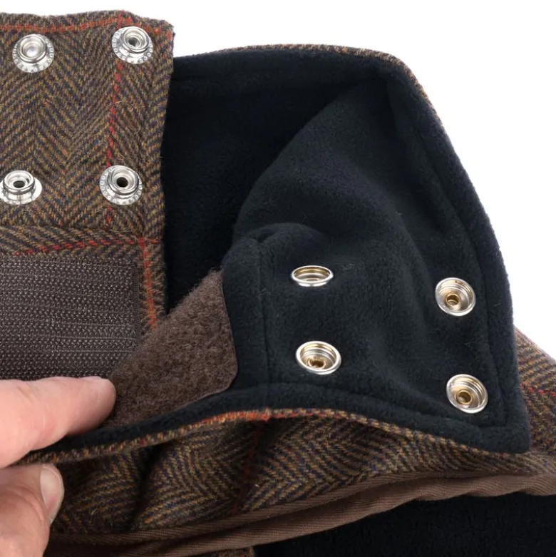 Nomad Tales Bloom Hundefrakke i Tartan-mønster