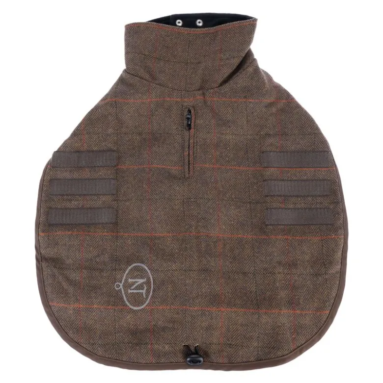Nomad Tales Bloom Hundefrakke i Tartan-mønster