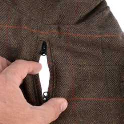 Nomad Tales Bloom Hundefrakke i Tartan-mønster
