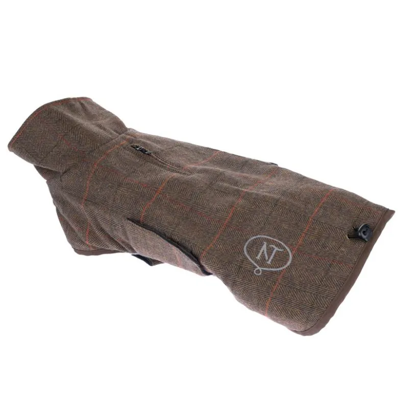 Nomad Tales Bloom Hundefrakke i Tartan-mønster