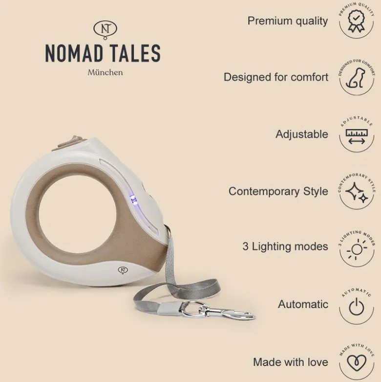 Nomad Tales Calma indtrækkelig snor med LED
