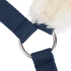 Nomad Tales Grime med imiteret pelskant, marineblå