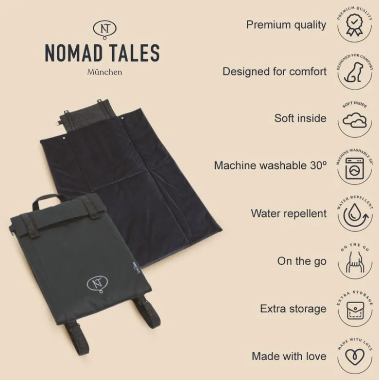 Nomad Tales rejsehundemåtte Ebony
