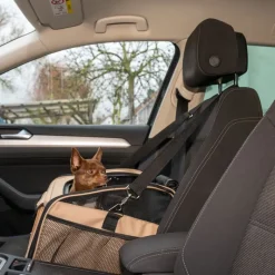Nomad Tales Spirit autostol til hunde, sandfarve