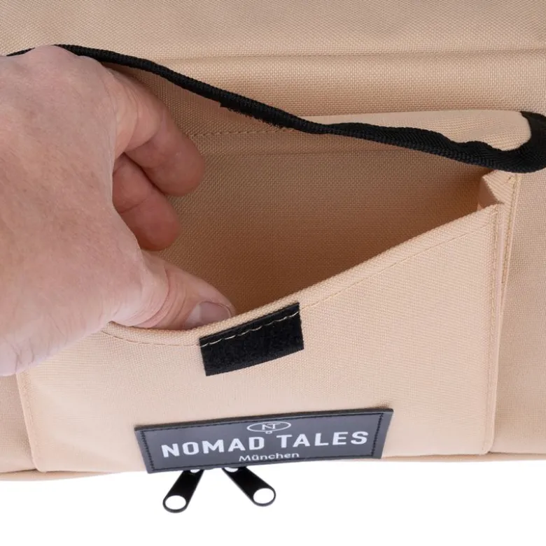 Nomad Tales Spirit autostol til hunde, sandfarve
