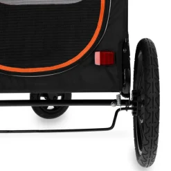 Nomad Tales Spirit cykeltrailer, ebony/tangerine