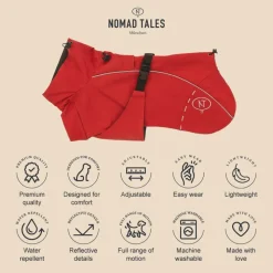 Nomad Tales Spirit hunderegnfrakke Copper