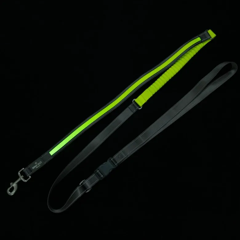 Nomad Tales Spirit USB LED joggingsnor neongul & grå