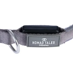 Nomad Tales Spirit USB LED nylonhalsbånd, neongul & grå