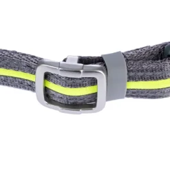 Nomad Tales Spirit USB LED nylonhalsbånd, neongul & grå