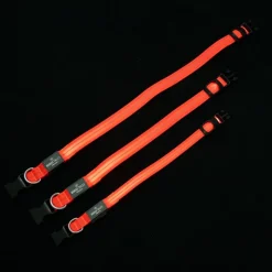 Nomad Tales Spirit USB LED nylonhalsbånd, orange