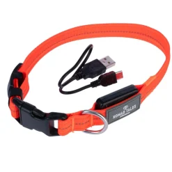 Nomad Tales Spirit USB LED nylonhalsbånd, orange