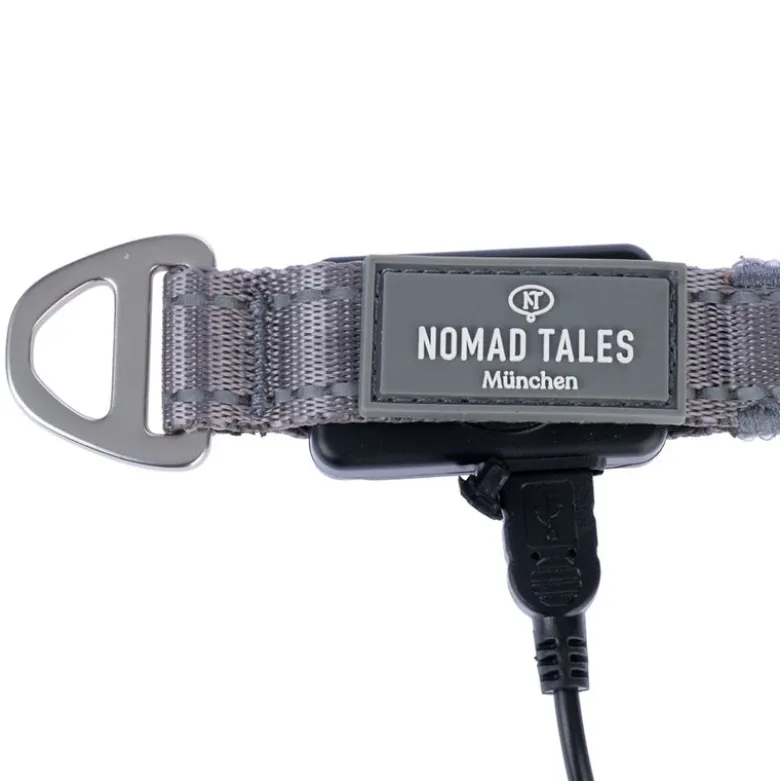Nomad Tales Spirit USB LED-snorforlænger, neongul & grå