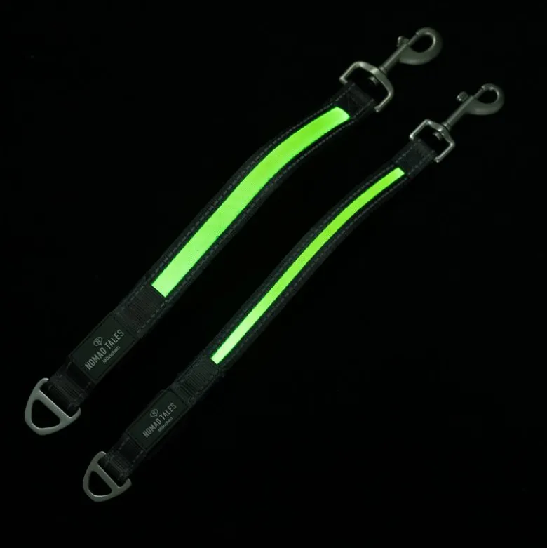 Nomad Tales Spirit USB LED-snorforlænger, neongul & grå