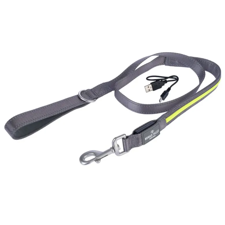Nomad Tales Spirit USB LED-snor neongul & grå
