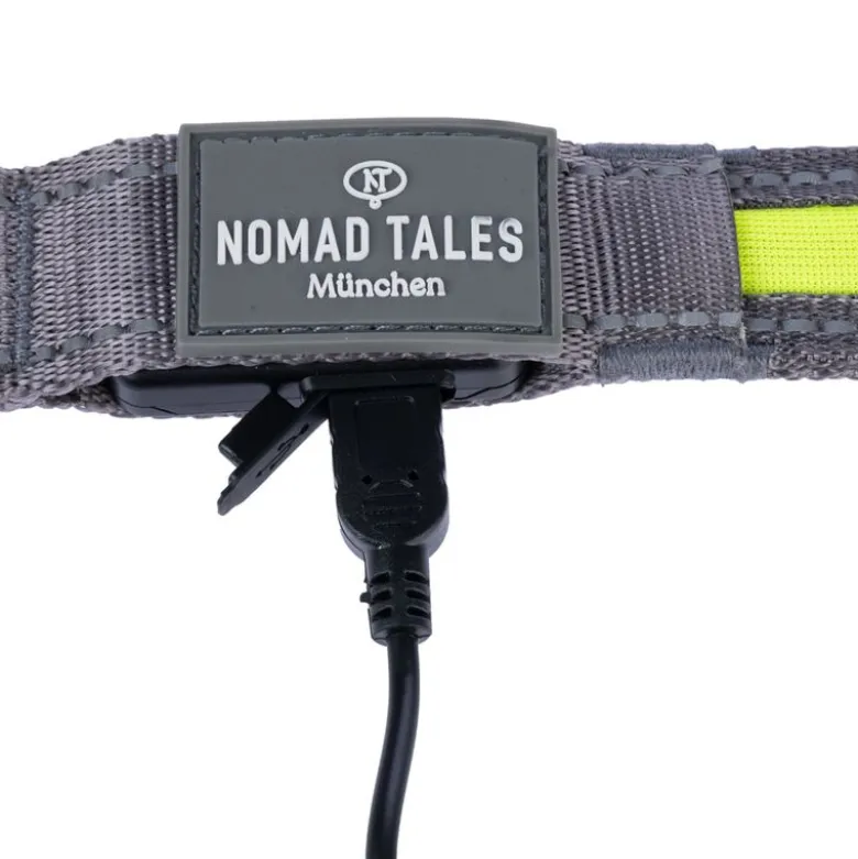 Nomad Tales Spirit USB LED-snor neongul & grå