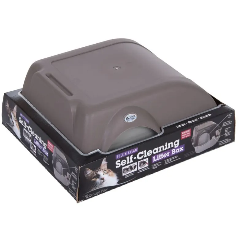Omega Paw Roll'n Clean selvrensende kattetoilet