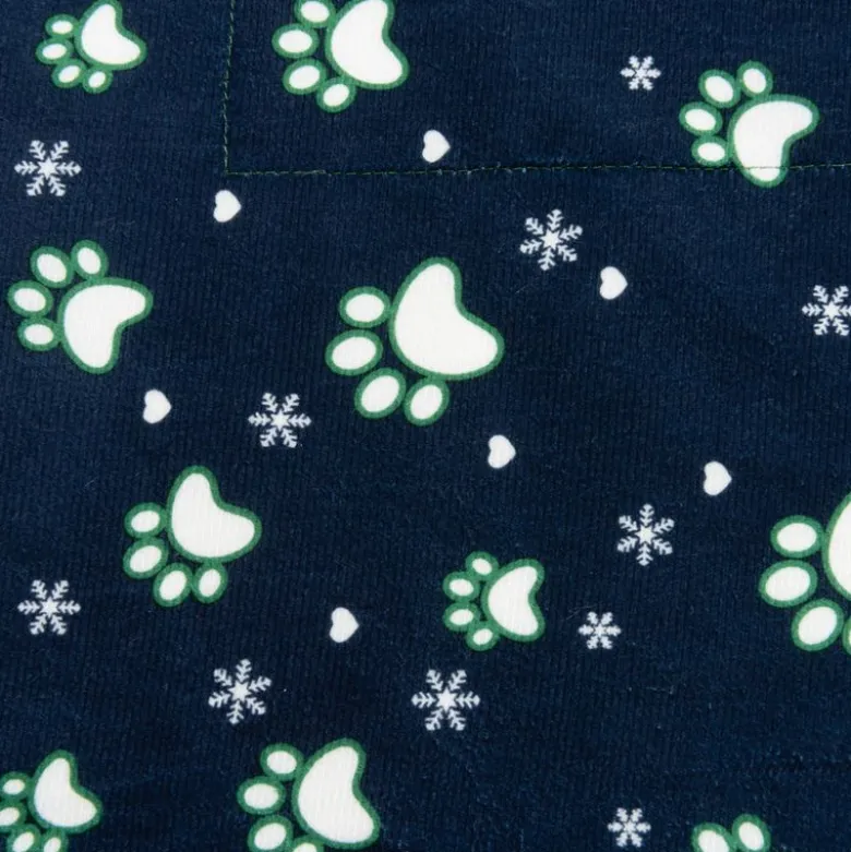 Paw Prints Hyggetæppe