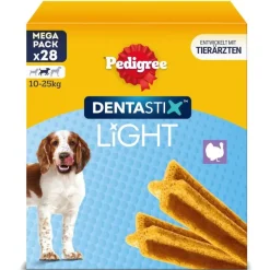 Pedigree Dentastix Light: Dental Chews til mellemstore hunde (10-25 kg)