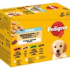 Pedigree Junior portionsposer blandet pakke