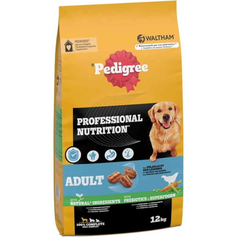 Pedigree Professional Nutrition Adult med fjerkræ og grøntsager