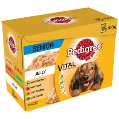 Pedigree Vital Senior portionsposer - blandet pakke