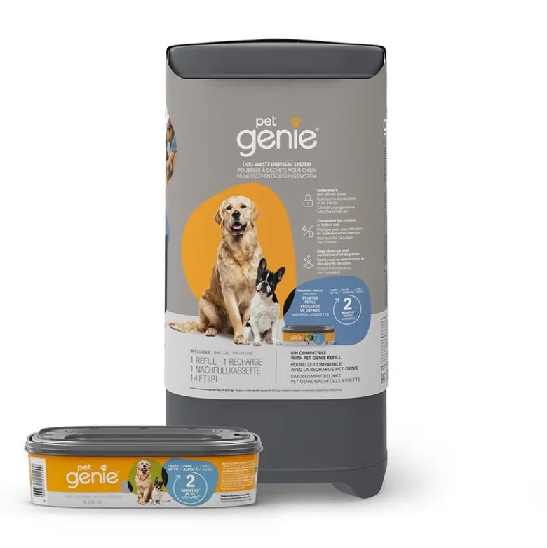 Pet Genie bortskaffelsessystem til hundeefterladenskaber