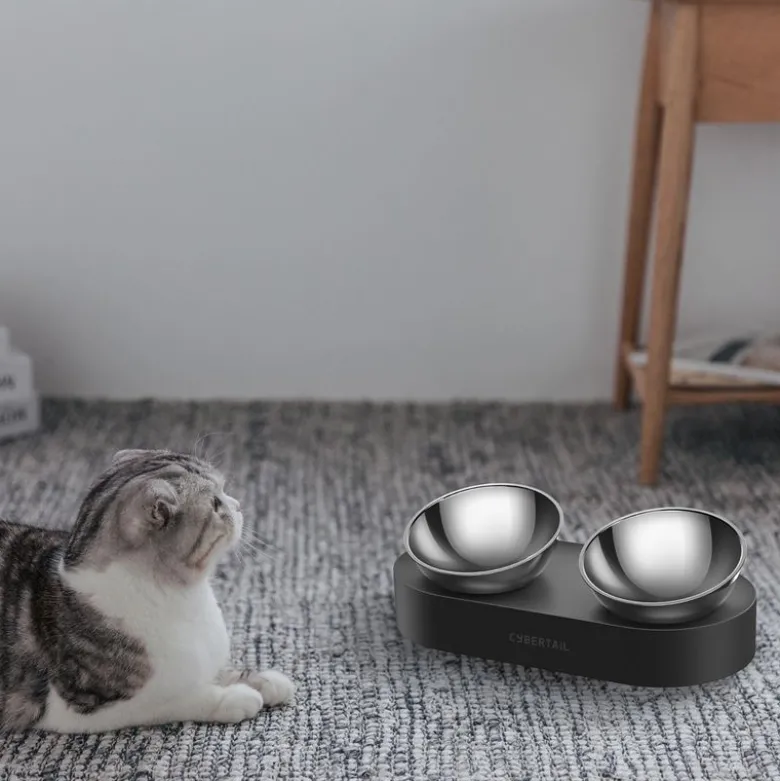 Petkit Fresh Nano Metal 15° justerbar foderskål til kæledyr