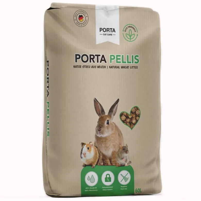 Porta Pellis halm-pellets
