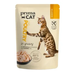 PrimaCat Classic i sauce 12 x 85 g