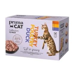 PrimaCat Classic i sauce 12 x 85 g