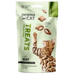 PrimaCat Crunchy Treats Anti-Hairball med oksekød