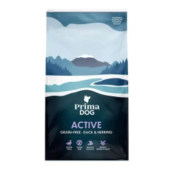 PrimaDog Adult Active Kornfri And & Sild