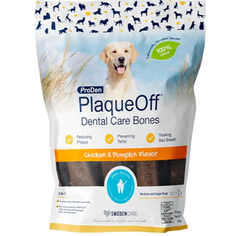 ProDen PlaqueOff Dental Care Bones