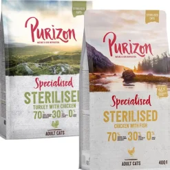 Prøvepakke: 2 eller 3 x 400 g Purizon Adult