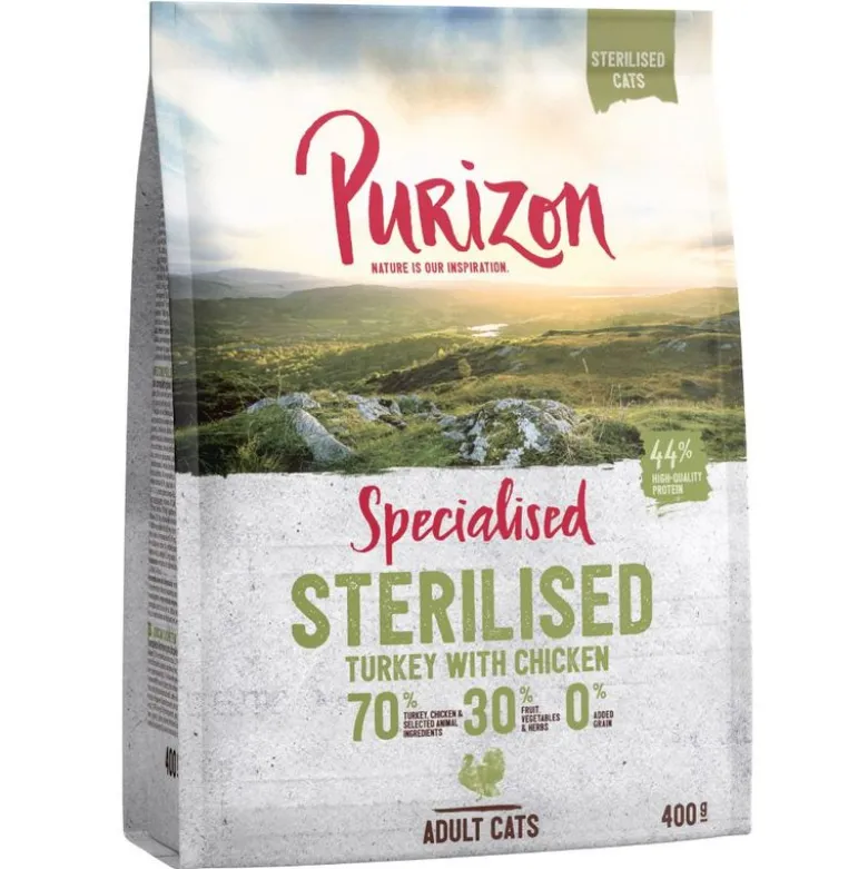 Prøvepakke: 2 eller 3 x 400 g Purizon Adult