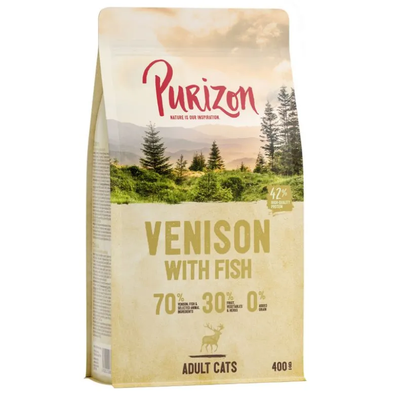 Prøvepakke: 2 eller 3 x 400 g Purizon Adult