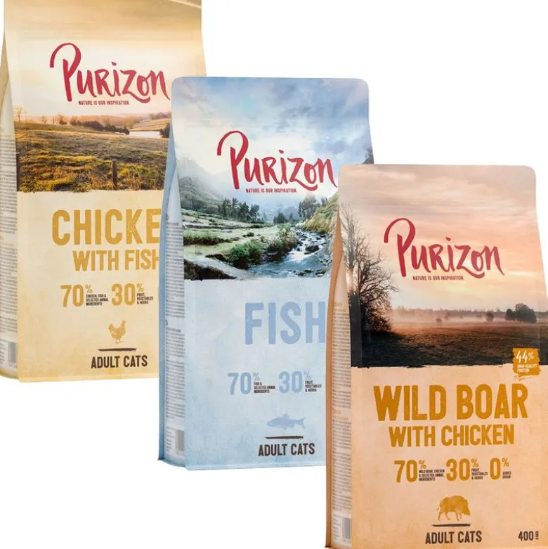 Prøvepakke: 2 eller 3 x 400 g Purizon Adult