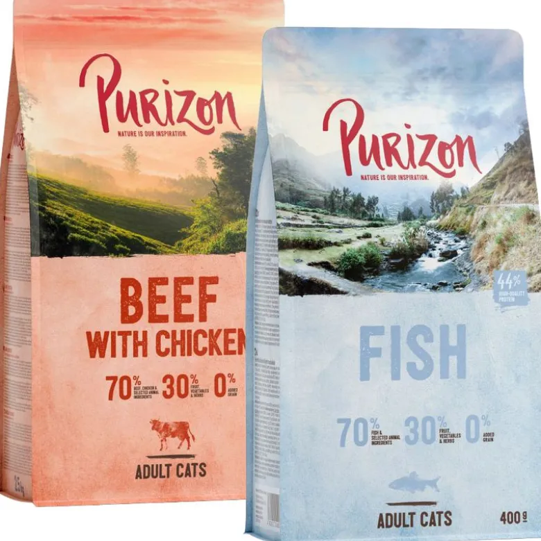 Prøvepakke: 2 eller 3 x 400 g Purizon Adult