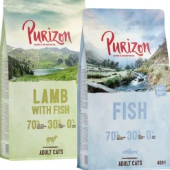 Prøvepakke: 2 eller 3 x 400 g Purizon Adult