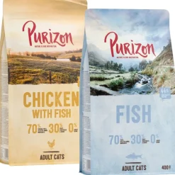 Prøvepakke: 2 eller 3 x 400 g Purizon Adult