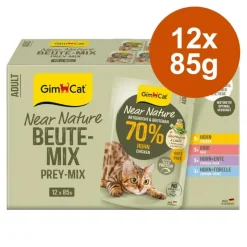 PRØVEPAKKE! GimCat Near Nature 12 x 85 g