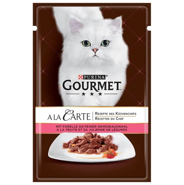 Prøvepakke: Gourmet A la Carte 4 x 85 g