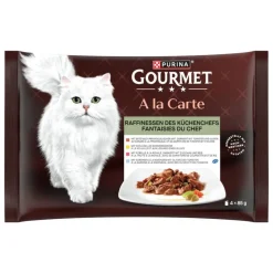 Prøvepakke: Gourmet A la Carte 4 x 85 g