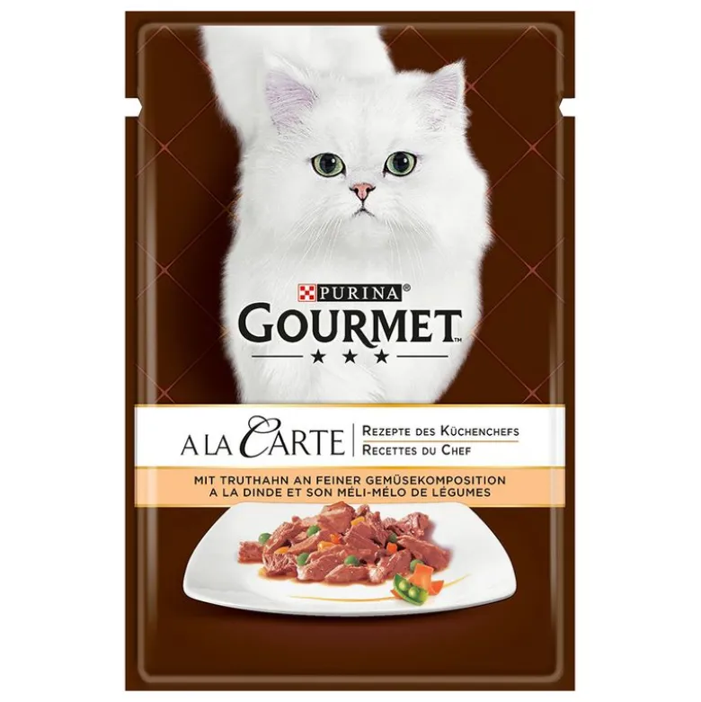 Prøvepakke: Gourmet A la Carte 4 x 85 g